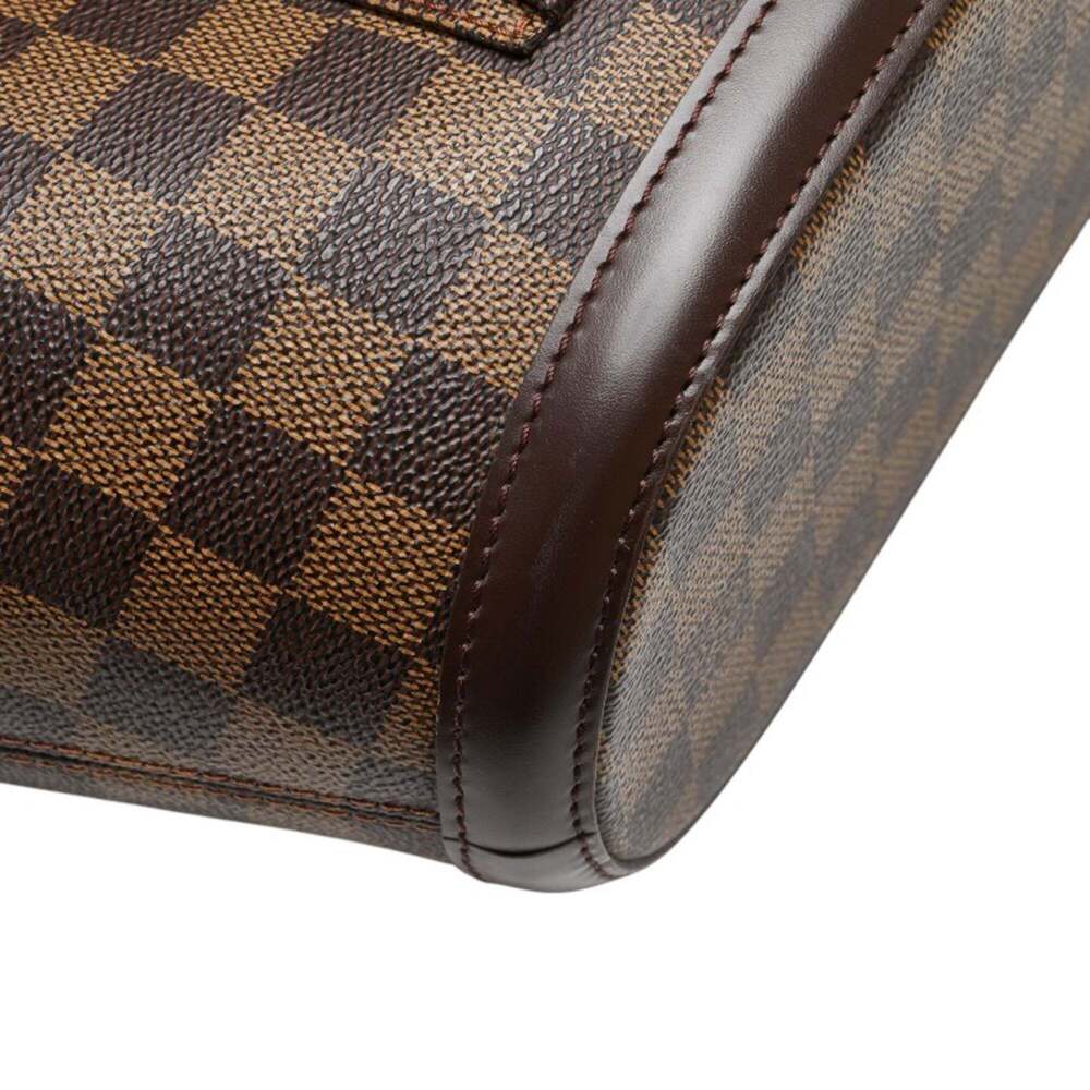 LOUIS VUITTON Brown Damier Leather Shoulder Bag - Picture 12 of 16